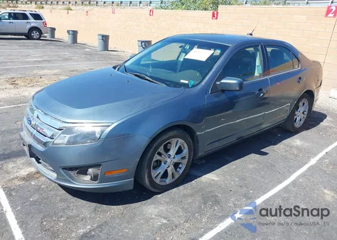 2012 Ford Fusion Se из США, поврежденный, VIN 3FAHP0HA7CR218569